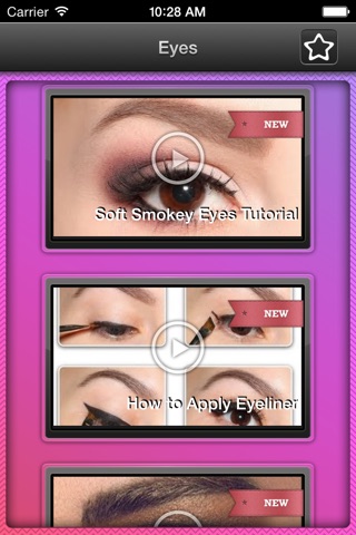 Beautiful eyes: Free video tutorials, tips and cases makeup eye for girls screenshot 2