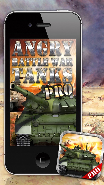 Angry Battle War Tanks PRO - Free Game!