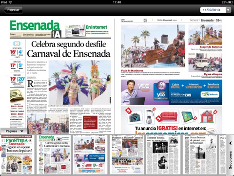 Frontera Ensenada para iPad screenshot 3