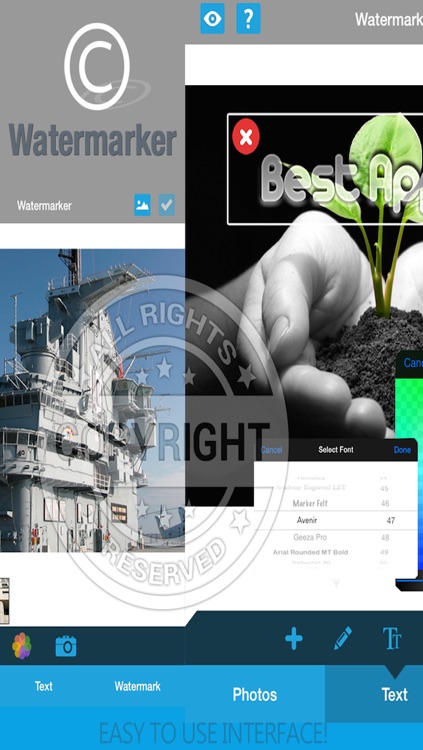 Easy Watermark Photo Editor