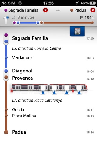 Barcelona Metro Maps screenshot 2