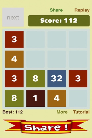 Fours ! Hardest than 2048 screenshot 3