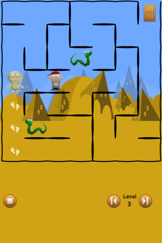 Pyramid Escape (run for the mummy) screenshot 2