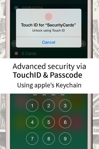 Simple Security Cards - Widget screenshot 3