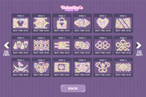 Valentine's Mahjong Tiles screenshot 4