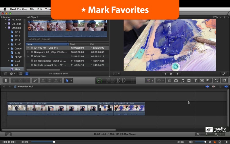 Course for Editing with FCP X thumbnail 2