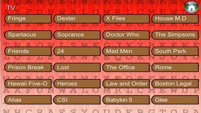 Word Search ShowTime (TV, Movie, Animation)(圖3)-速報App