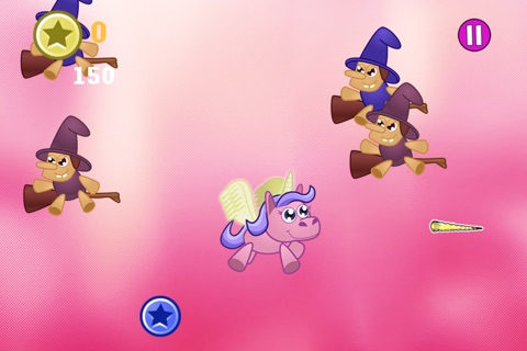 A Magical Unicorn & Baby Witches - Amazing and Pretty Game Fun for Your Princess Girl screenshot 2