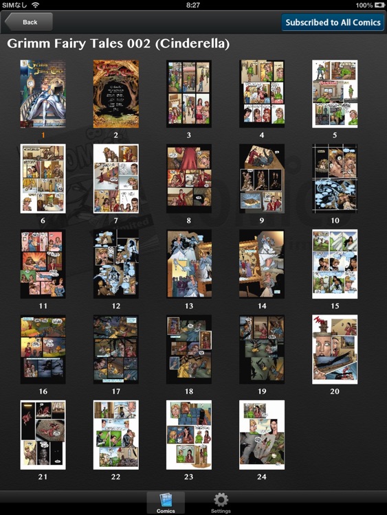 Comics Unlimited : Comic and Cartoon Book Reader screenshot-3