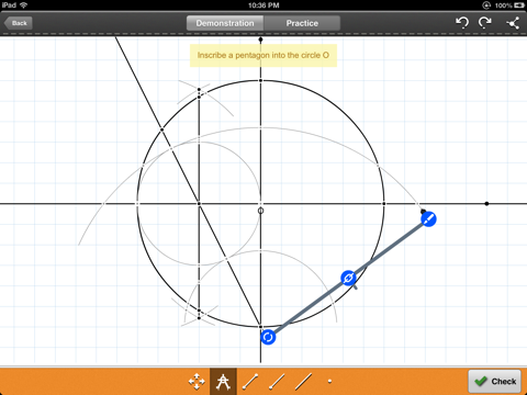 Geometry: Constructions Tutor screenshot 2