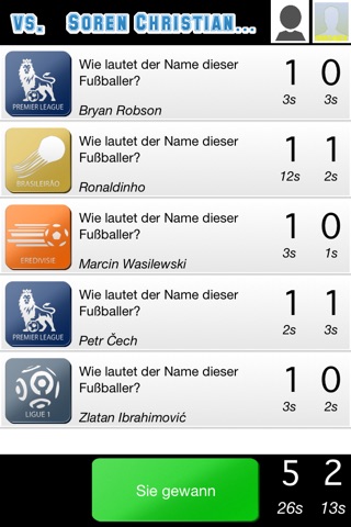 The Football Quiz! screenshot 3