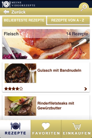 Schuhbecks Video Kochschule - die erste interaktive Kochschule von und mit Alfons Schuhbeck screenshot 3