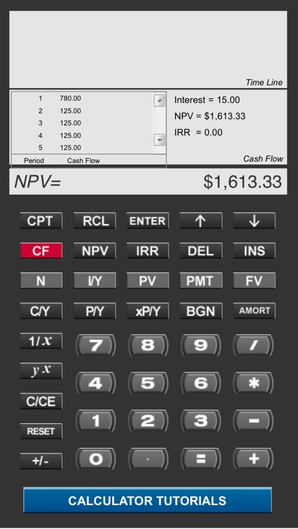 Pearson Financial Calculator