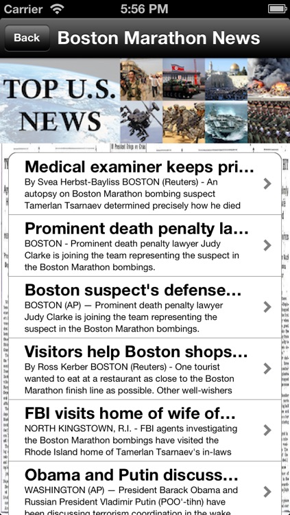 Top U.S. News