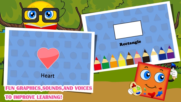 Shapes & Colors Toddler Preschool FREE -  All in 1 Educational Puzzle Games for Kids