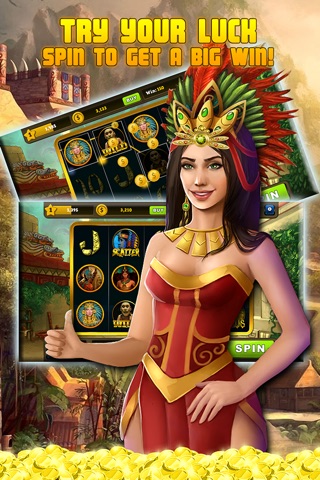 Aztecs Treasure Slots Deluxe: Best Free Pokies Machines & Slot tournaments Casino Games screenshot 2