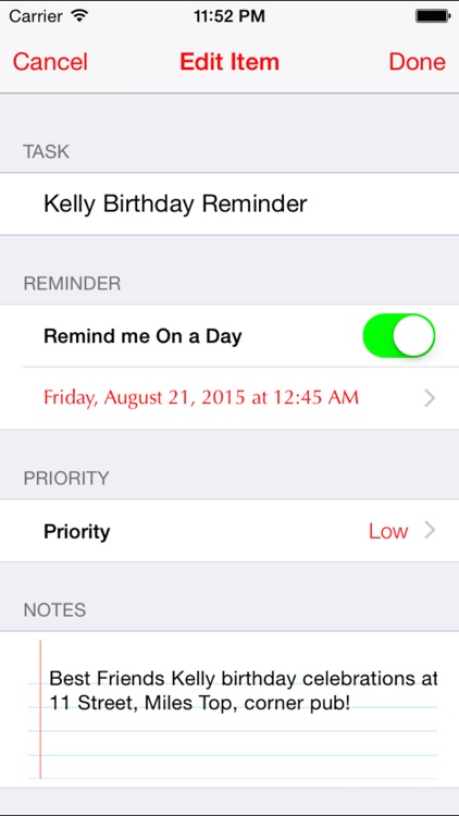 Simple Checklist - To Do List with Task Reminder