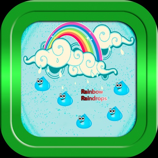 Rainbow Droplets Icon