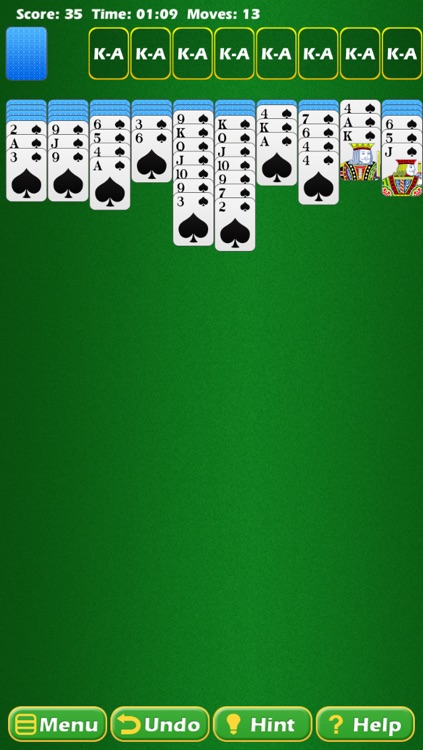 Spider Solitaire by Playfrog