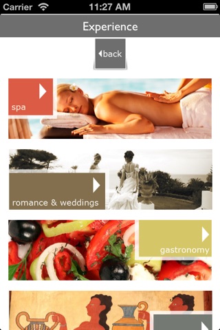 Grecotel for iPhone screenshot 2