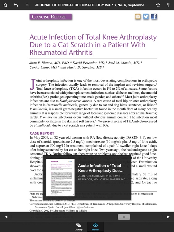 Journal of Clinical Rheumatology screenshot-4