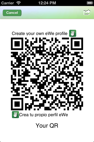 eWe - Share Contacts App screenshot 3