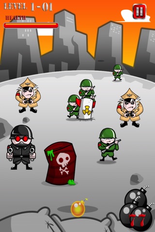 Island Grenade War Lite screenshot 4