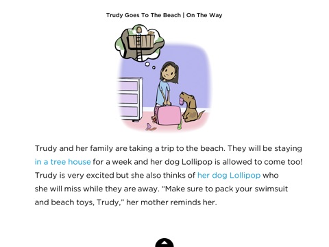 storysmart1: Trudy Goes to the Beach - Social Language Skills screenshot 3