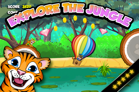 Baby Bengal Tiger Cub’s Fun Run in the Forest for Cool Kids and Youngsters screenshot 2