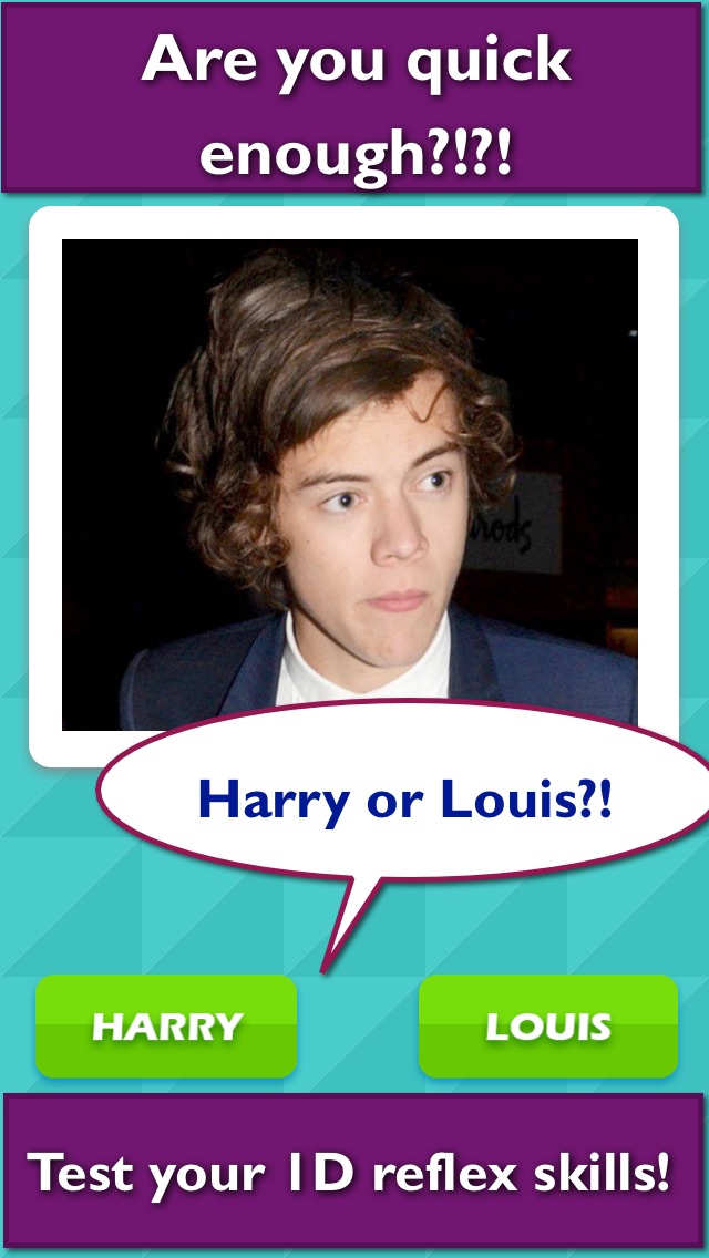 TicToc Pic: One Direction Edition of the Ultimate Photo Reflex Quiz Game screenshot 1