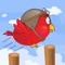 Jumping Fred - Perfect triple jump of a clumsy inchy bird heroes