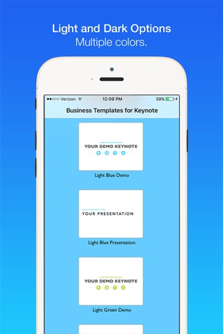 Business Templates for Keynote screenshot 4