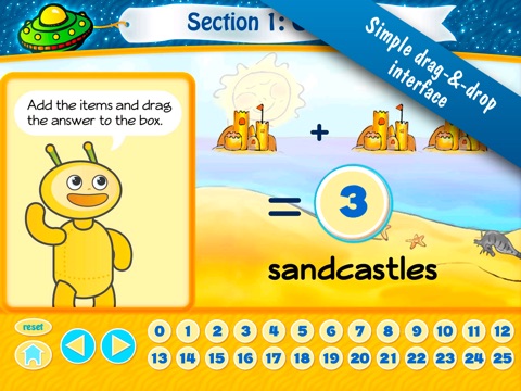 Math Fun 1st Grade Lite HD: Addition & Subtraction Games With A Cool Robot Friend - FREE screenshot 3