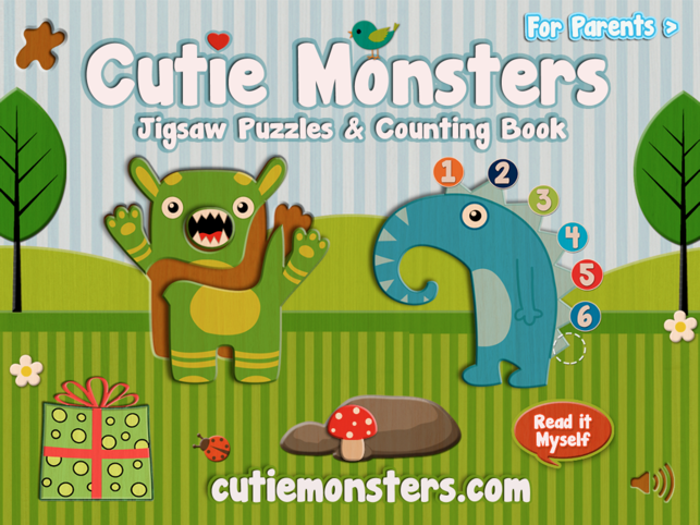 ‎Cutie Monsters Jigsaw Puzzles Screenshot