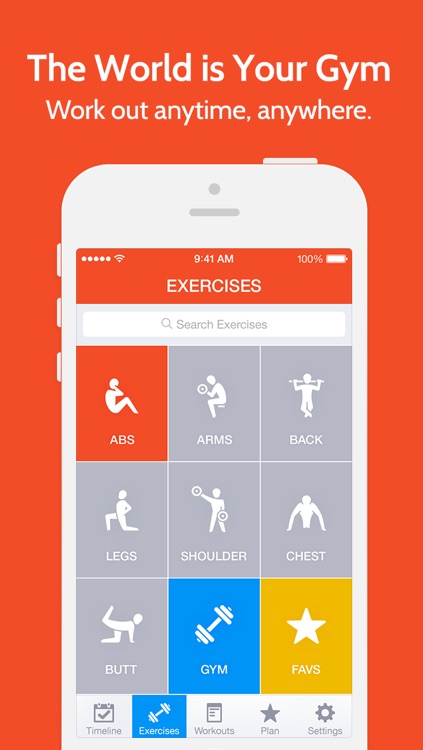 Instant Abs Trainer : 100+ ab exercises and workouts for free, quick mobile personal trainer, on-the-go, home, office, travel powered by Fitness Buddy and Instant Heart Rate