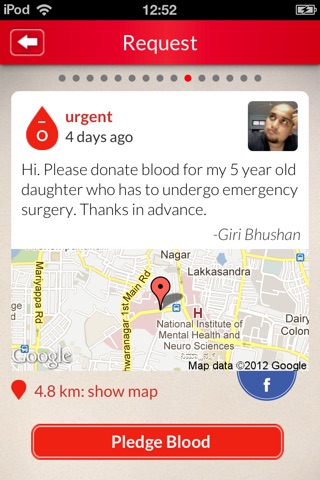 GiveBloodApp screenshot 3