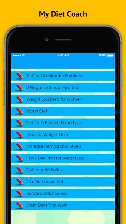 My Diet Coach - 7 Day Diet Plan for Weight Loss