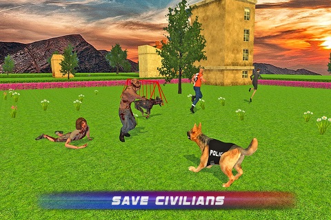 Police Dog vs Dead Zombies screenshot 3