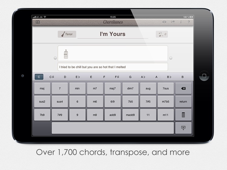 Chordtunes - Chord Sheet Creator screenshot-4