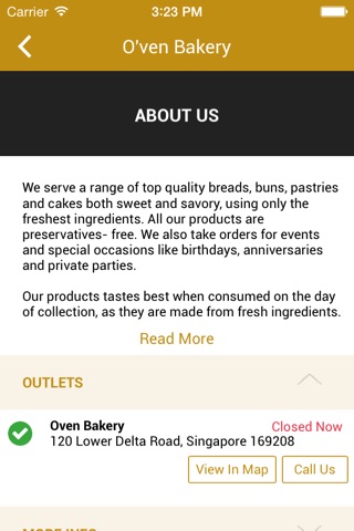 O'ven Bakery screenshot 3