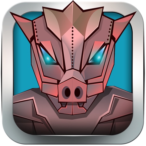 Angry Flying Iron Piggies - Real Steel Sky Runner icon