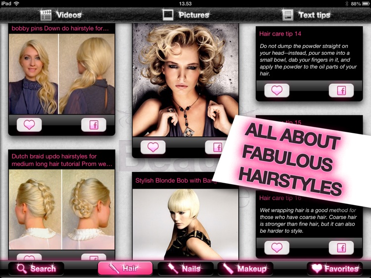 My Beauty Bible PRO – Hair, Nails & Makeup screenshot-3