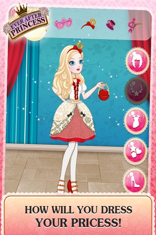 Dress-up after Princess party: The high school queen Girls salon and monster for ever screenshot 2