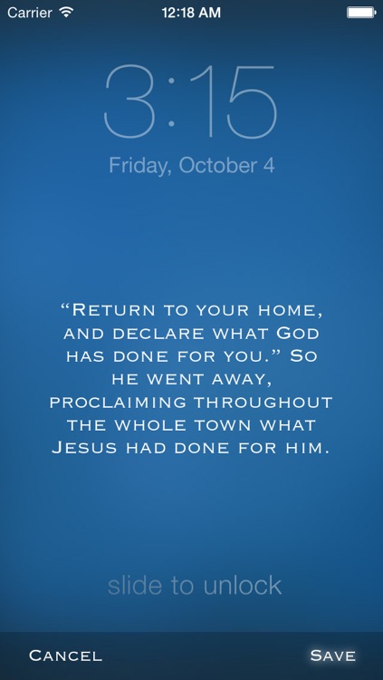 WallBible - Customize your wallpaper with the Verse of the Day