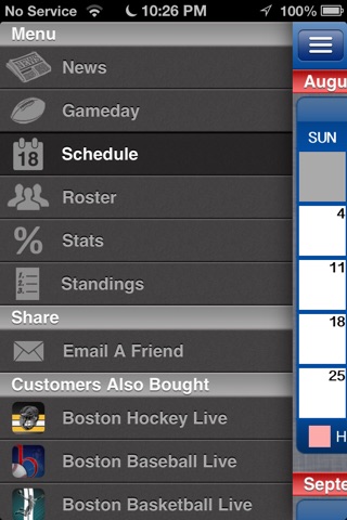 New England Football Live screenshot 4