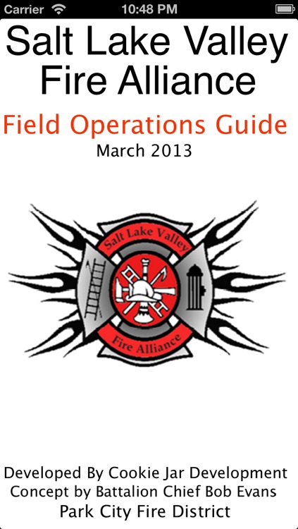 Salt Lake Valley Fire Alliance Field Operating Guidelines - Lite