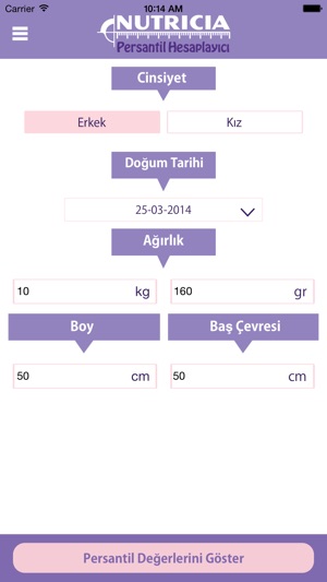 Nutricia Persantil Hesaplayıcı(圖2)-速報App