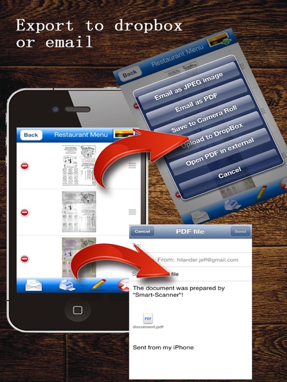 MyScan HD: scan document into PDFs screenshot-4