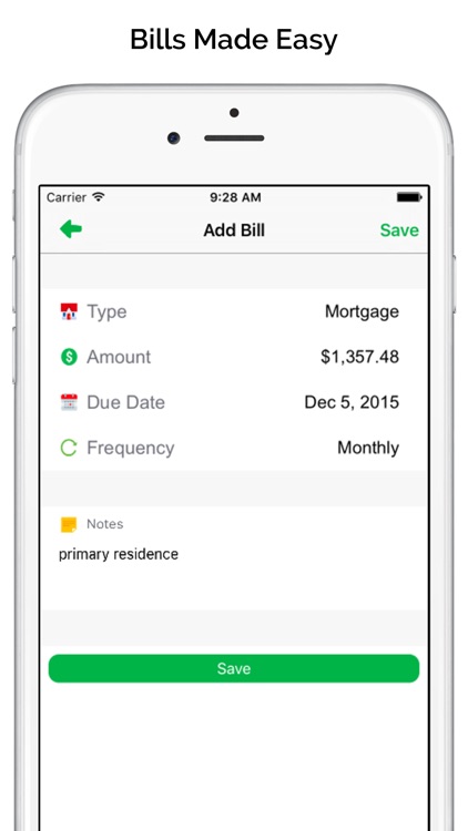 Bill Board - bill reminder & income tracker screenshot-4