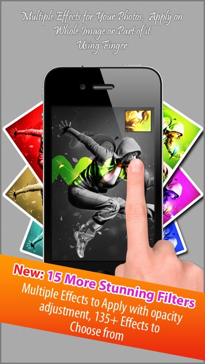 Photo Splash FX - editor with multiple color stroke to splash, colorize, recolor and share on instagram, Facebook & dropbox